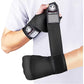 Protective Half Finger Boxing Gloves With Gel Padding And Wrist Support - One Size - Black