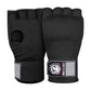 Protective Half Finger Boxing Gloves With Gel Padding And Wrist Support - One Size - Black