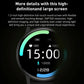 Bluetooth Talk Smartwatch Multi-Function Monitor Heart Rate / Blood Pressure / Blood Oxygen / Sleep - Blue