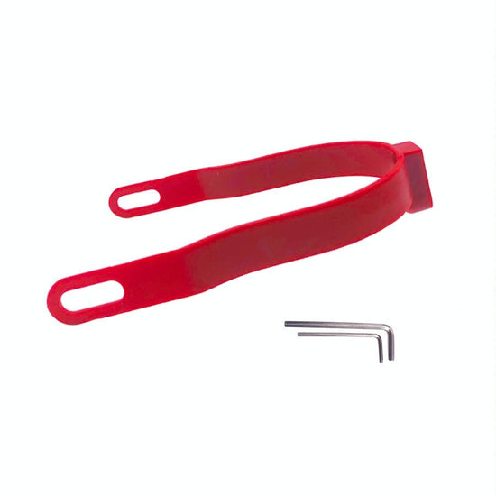 Rear Fender Shock Absorbing Bracket for Xiaomi Mijia M365 Scooter - Red