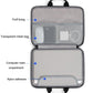 Waterproof Oxford Cloth Laptop Bag - Full Open Portable - 11 / 12 Inches - Black + Power Bag