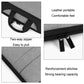 Waterproof Oxford Cloth Laptop Bag - Full Open Portable - 11 / 12 Inches - Black + Power Bag