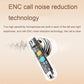 Wireless Bluetooth Headphones with Dual-microphone Noise Canceling - 2e Enc - Beige