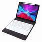 Bluetooth Keyboard Leather Case For Ipad 10.2 / Pro 10.5 - Three-Fold Holder - Purple