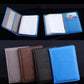 Stylish Pu Leather Driving License Holder Wallet - Blue