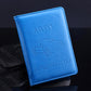 Stylish Pu Leather Driving License Holder Wallet - Blue