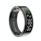 Smart Ring Heart Rate Blood Oxygen Sleep Sports Size 13 - Silver