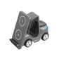 15W 3 In 1 Forklift Wireless Charger With Led Light - White
