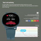 Smart Watch With Heart Rate And Blood Pressure Monitoring - Green