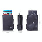 Rfid-protected Aluminum Coin Purse - Secure & Stylish - Mad Horse Blue