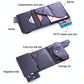 Rfid-protected Aluminum Coin Purse - Secure & Stylish - Mad Horse Blue