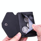 Rfid-protected Aluminum Coin Purse - Secure & Stylish - Mad Horse Blue