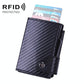 Rfid-protected Aluminum Coin Purse - Secure & Stylish - Mad Horse Blue