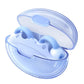Wireless Bluetooth Earphone - Transparent Ear Clip - Ows Sports - Blue