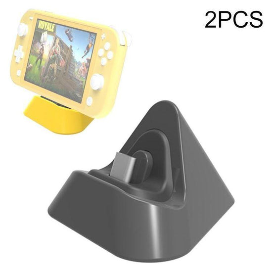 2-Pack Portable Triangle Charger For Nintendo Switch / Lite