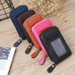 Woven Mini Coin Purse For Ladies Student Id & Card Holder - Brown