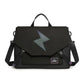 Anti-Drop Crossbody Laptop Bag - 16 Inch Airbag Design - Gray Black Equation