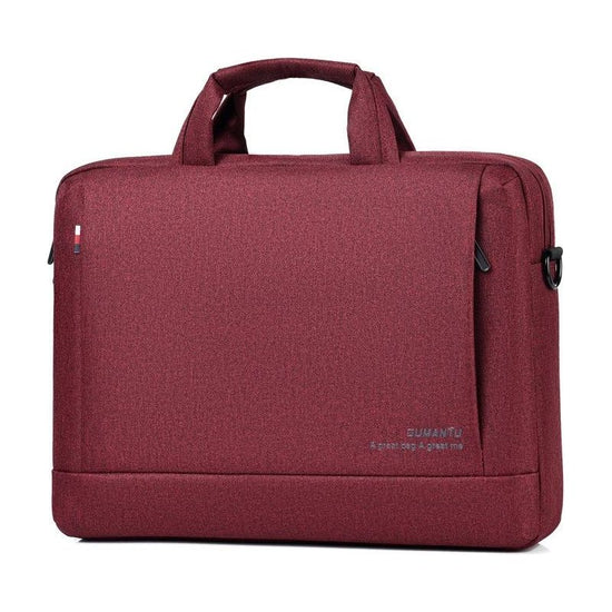 14 Oxford Cloth Laptop Backpack For Event - 020 - Wine Red