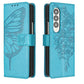 Butterfly Embossed Leather Phone Case