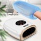 Hand Finger Joint Massager Wrist Palm Physiotherapy Mouse Meridian Acupoint Charging Amber Gold - Rose Red