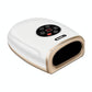 Hand Finger Joint Massager Wrist Palm Physiotherapy Mouse Meridian Acupoint Charging Amber Gold - Rose Red