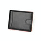 Anti-magnetic Leather Wallet with Zipper for Men - Rfid Protection - Coffee
