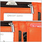 Anti-magnetic Leather Wallet with Zipper for Men - Rfid Protection - Coffee