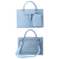 15-Inch Waterproof Laptop Bag With Power Pack - Portable - Sky Blue