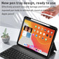 Detachable Keyboard Tablet Case With Magnetic Skin Feel - Blue