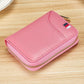 Multi Card Rfid Ladies Wallet - Coffee