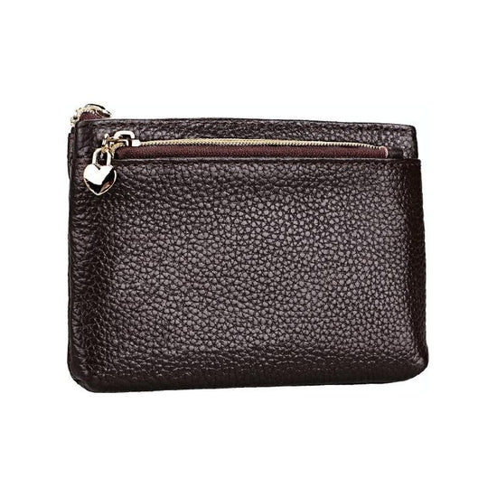 Spacious Litchi Texture Rfid Hand Wallet