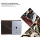 12 Genuine Leather Laptop / Tablet Bag - Universal Fit - Coffee