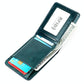 Leather Rfid Billfold Wallet - Mini Size - Coffee