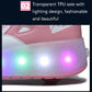 Rechargeable Light Wheel Skating Shoes for Kids - Size 34 Two-wheeled - Black And Red