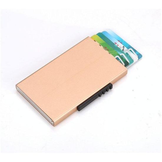 Aluminum Rfid Blocking Credit Card Holder