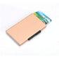 Aluminum Rfid Blocking Credit Card Holder