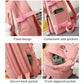 5-piece Girls Backpack Set - Lightweight and Versatile - Pink