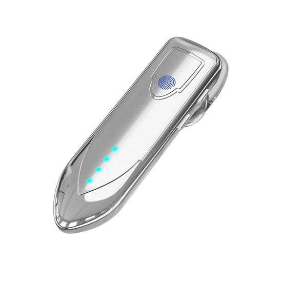 Business Style Bluetooth 5.0 Earphone with Touch Switch - Purple