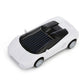 3-piece Solar Mini Car Racer Toy for Kids - Powered by the Sun - Yellow
