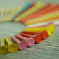 40 Wooden Golf Tees With Ball Holder - 83Mm