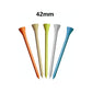 40 Wooden Golf Tees With Ball Holder - 83Mm