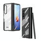 For Samsung Galaxy Z Fold4 5G Case With Pen Slot - Electroplated Full Body - Gold