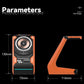 3 In 1 Wireless Charger For Mobile Phone And Earphones - Orange