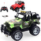 Remote Control Electric Car with Usb Charging for Kids - Green Buggy