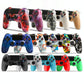 Wireless Bluetooth Game Controller for Ps4 with Dual Vibration and Light Strip - Blue