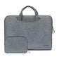 11.6 Inch Simple Business Laptop Bag With Liner - Ls-116 - Snowflake Nylon Gray