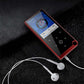 2.4 Inch Touch Mp4 / Mp3 Player 4Gb Memory E Book / Alarm / Timer No Bluetooth - Silver Grey