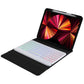 Bluetooth Keyboard Leather Case For Ipad 9.7 - Triangle Holder & Pen Slot - Gradient Purple