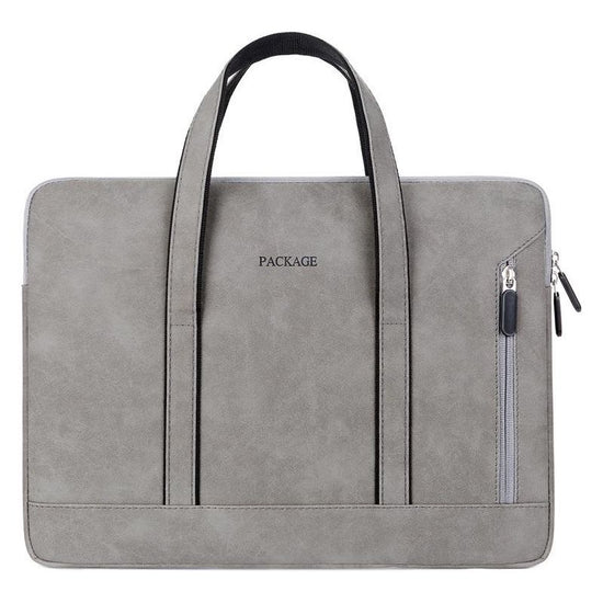 13 / 13.3 Inch Q5 Laptop Liner Bag - Waterproof & Wear-Resistant - Light Gray