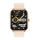 1.93 Inch Colour Screen Smart Watch Support Bluetooth Call / Health Monitoring - Gold